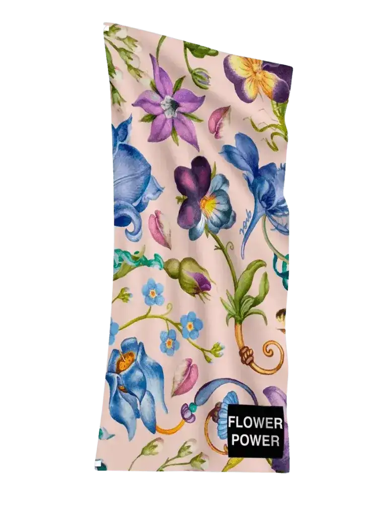 Foulard Verb to Do Flower Power