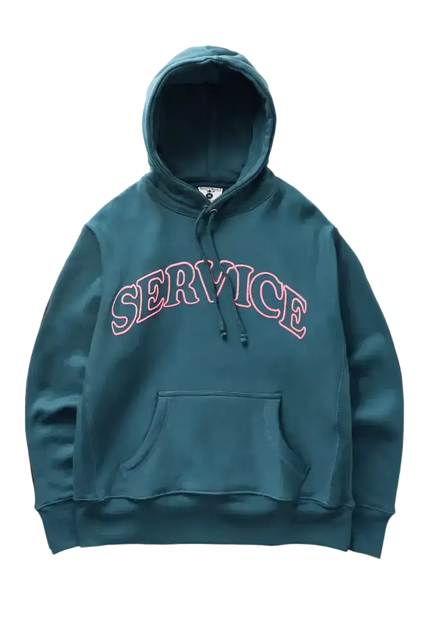 Sudadera SERVICE WORKS Arch Logo Petrol