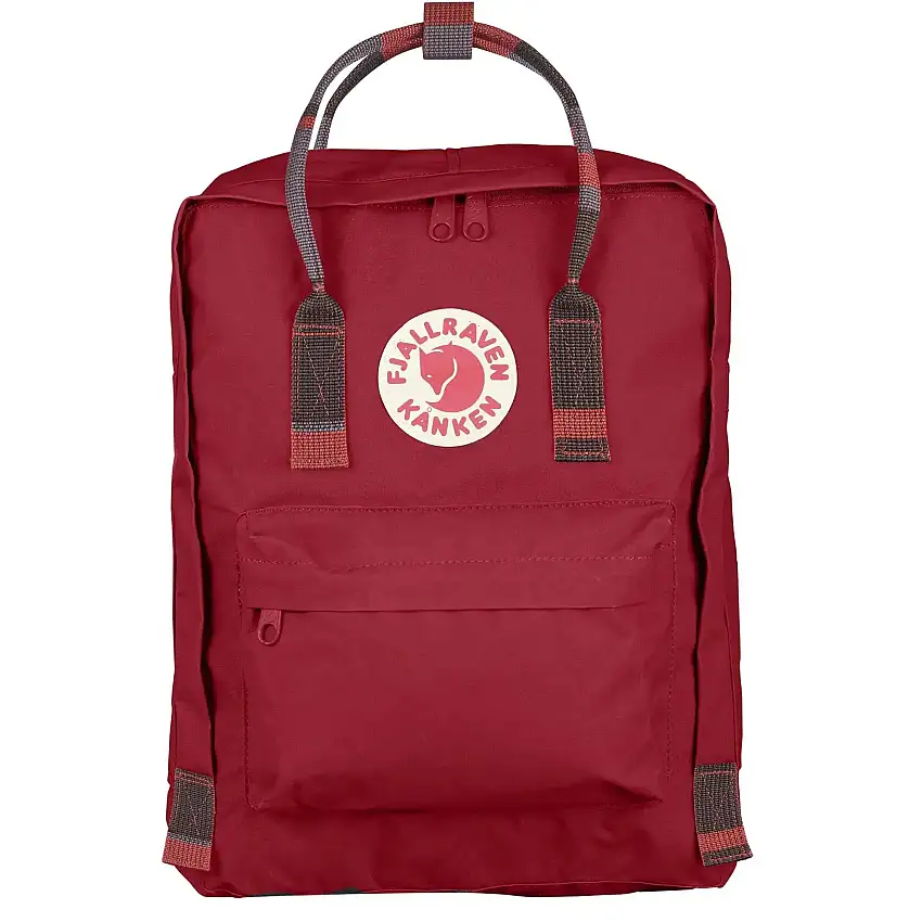Kanken Deep Red Random Blocked