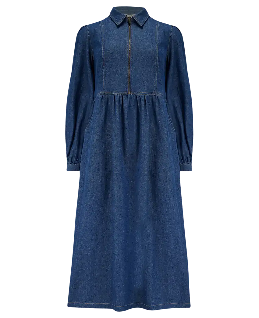 Vestido SUGARHILL Kirsty Mid Blue Denim