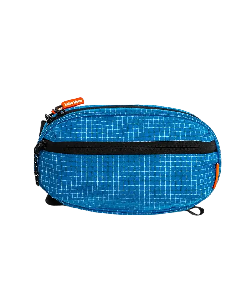 Bolso LABO MONO Modular Sling Gridstop Blue