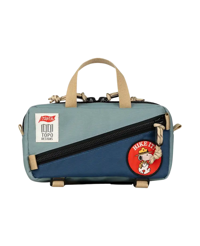 Riñonera Bolso TOPO DESIGNS x TSPTR Mini Quick Pack Slate Blue Dark Denim