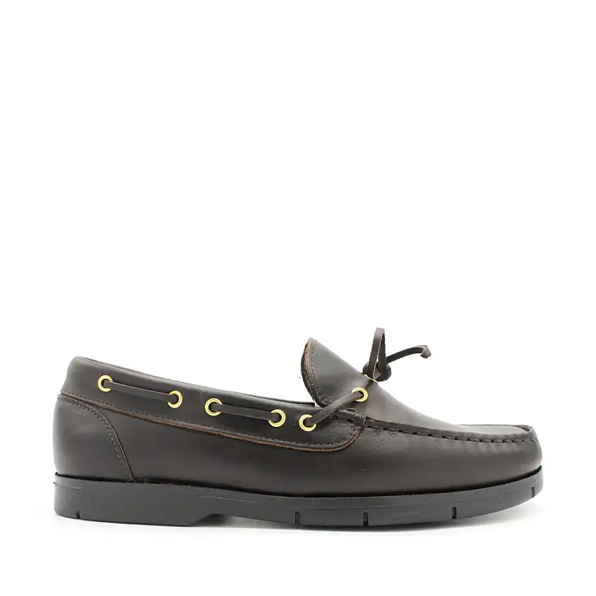 Mocasín náutico marrón