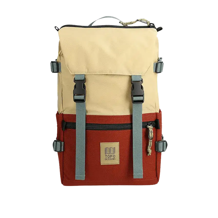 Mochila Topo Designs Rover Pack Classic Sahara Fire Brick