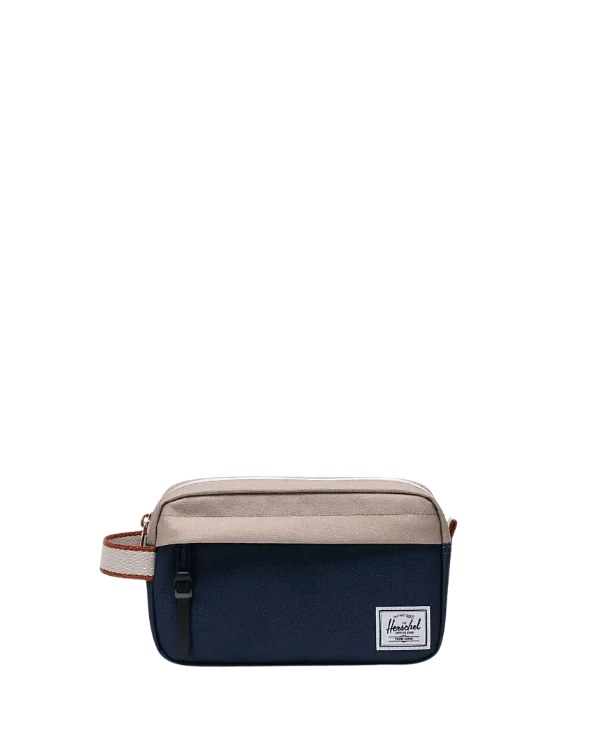 Neceser Herschel Chapter Small Travel Kit Black Iris Twill