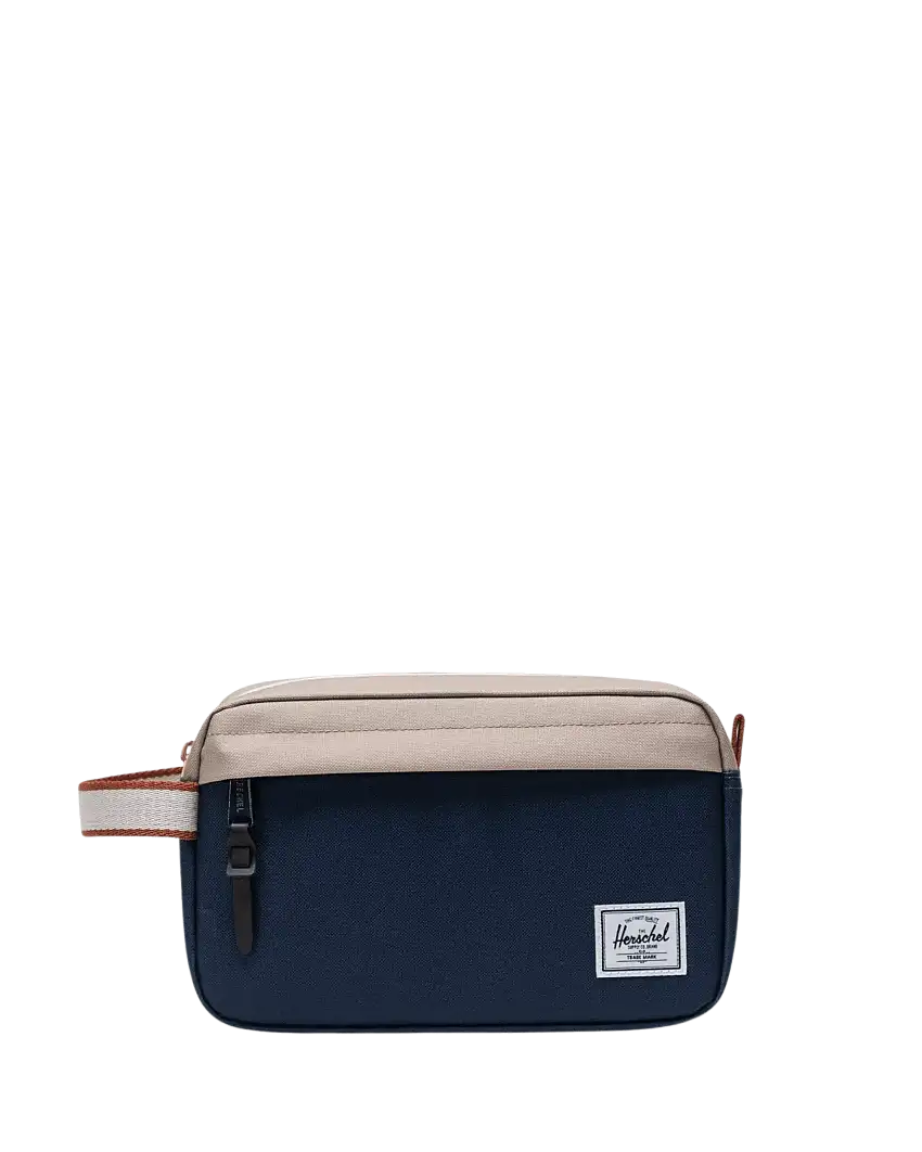 Neceser Herschel Chapter Travel Kit Black Iris Twill