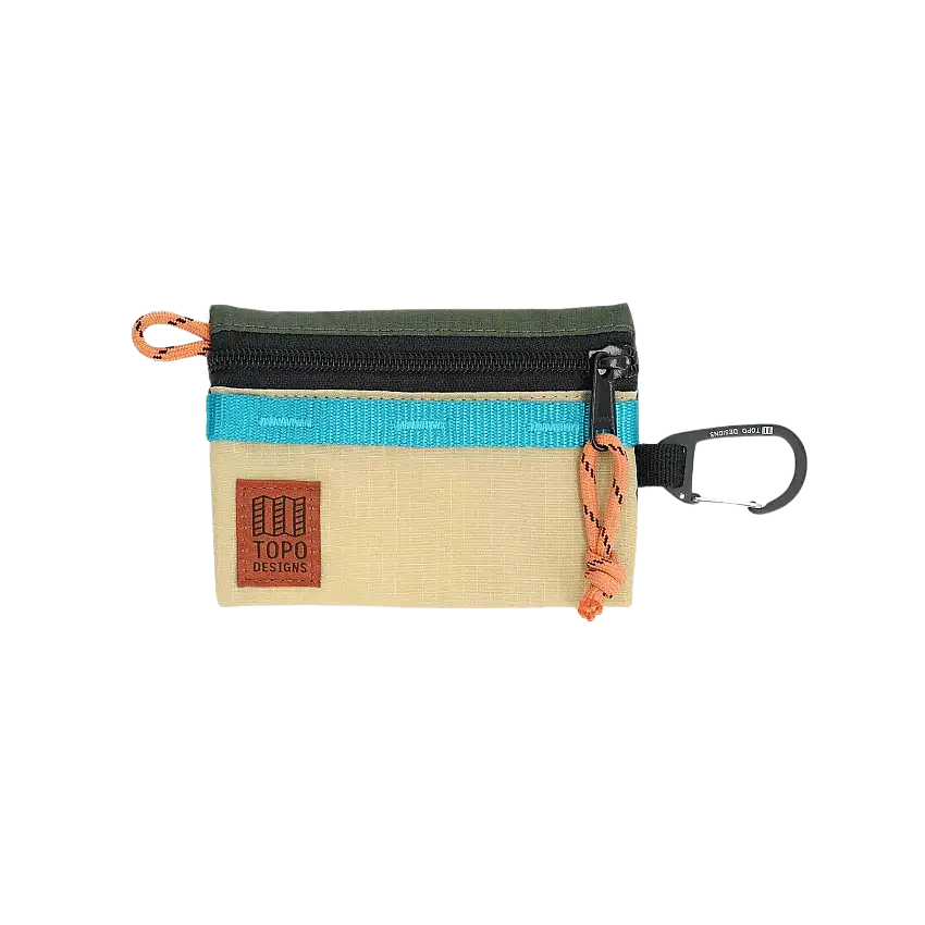 Neceser Topo Designs Mountain Micro Accesory Bag Olive Hemp