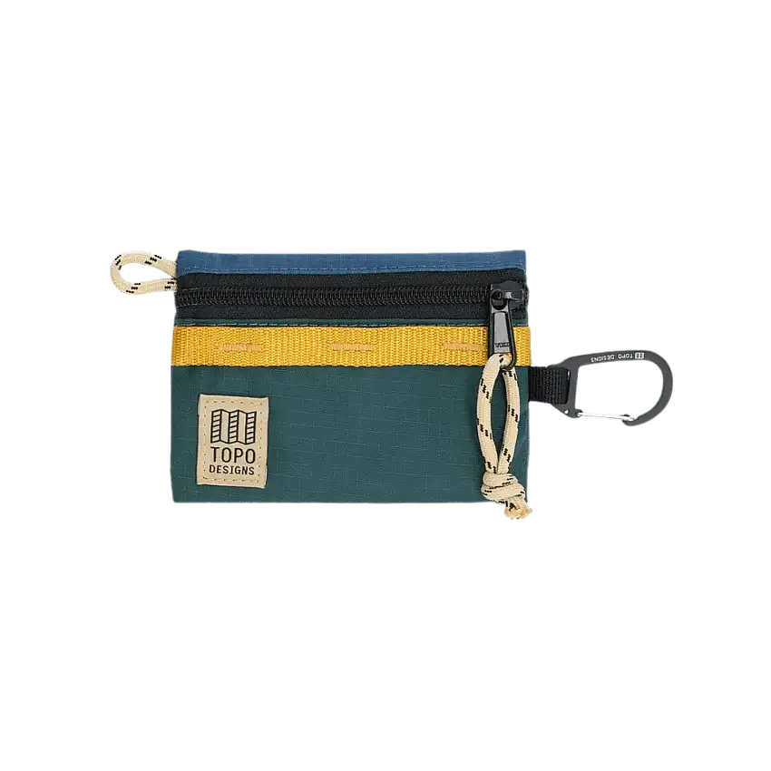 Neceser Topo Designs Mountain Micro Accessory Bag Pond Blue Forest
