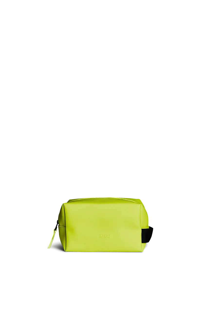 Neceser RAINS Impermeable Wash Bag Small Digital Lime