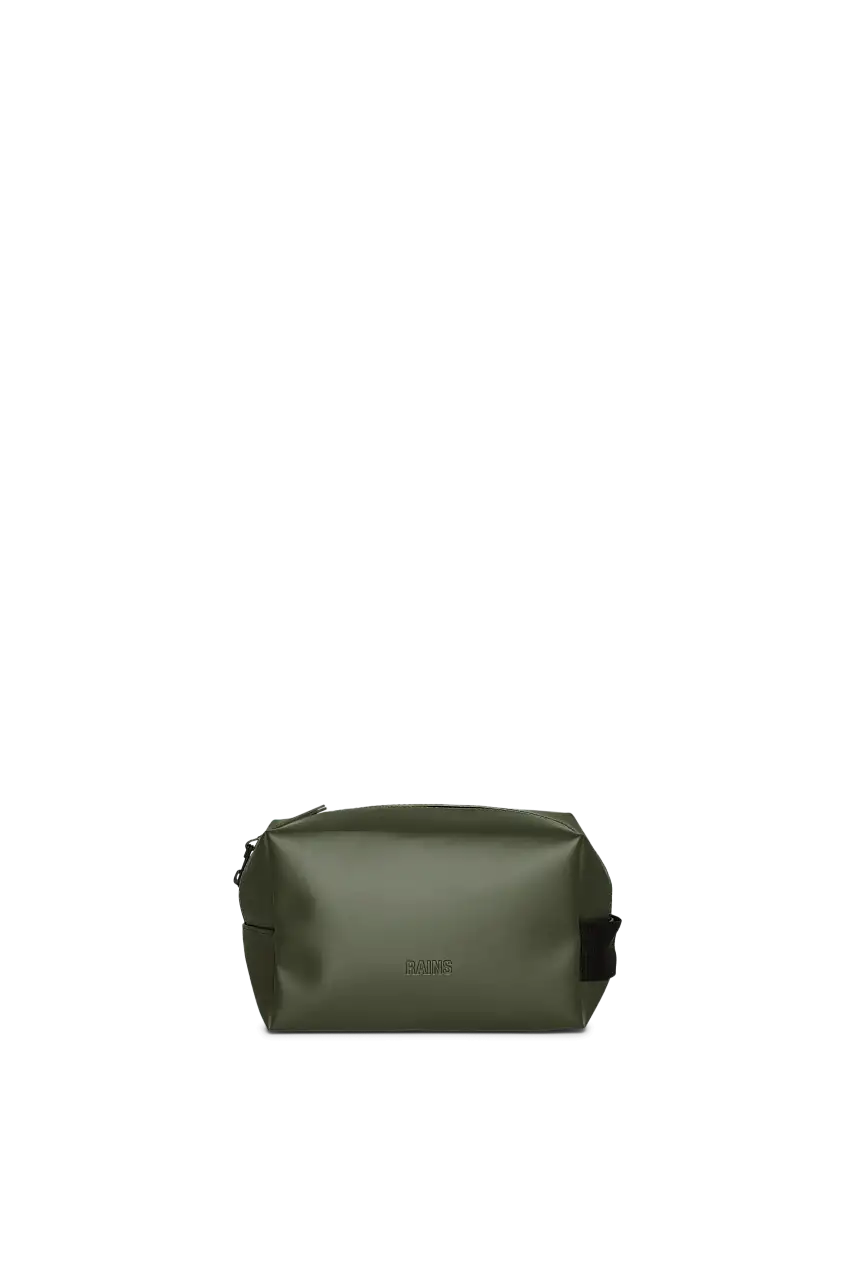 Neceser RAINS Impermeable Wash Bag Small Evergreen
