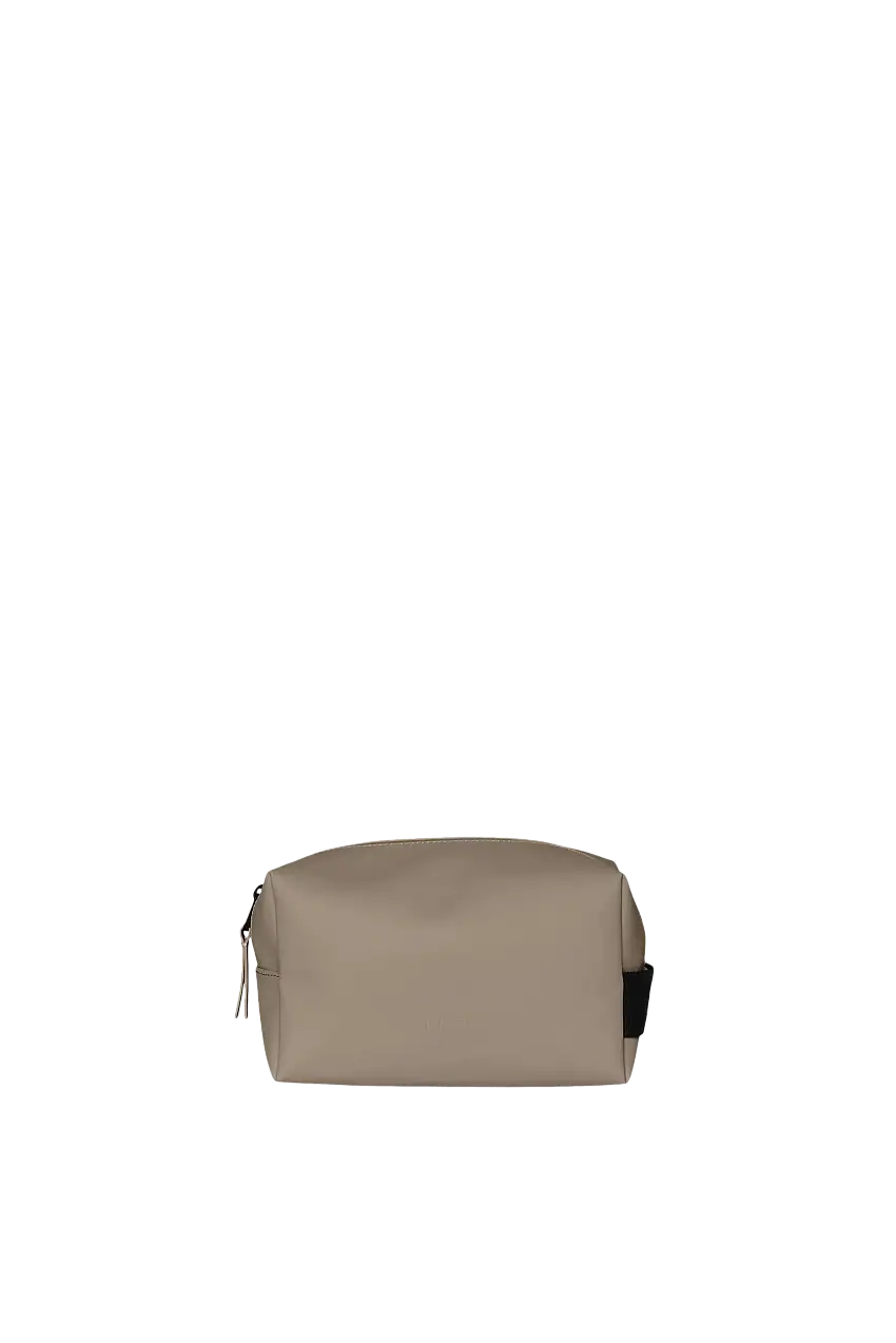 Neceser RAINS Impermeable Wash Bag Small Taupe