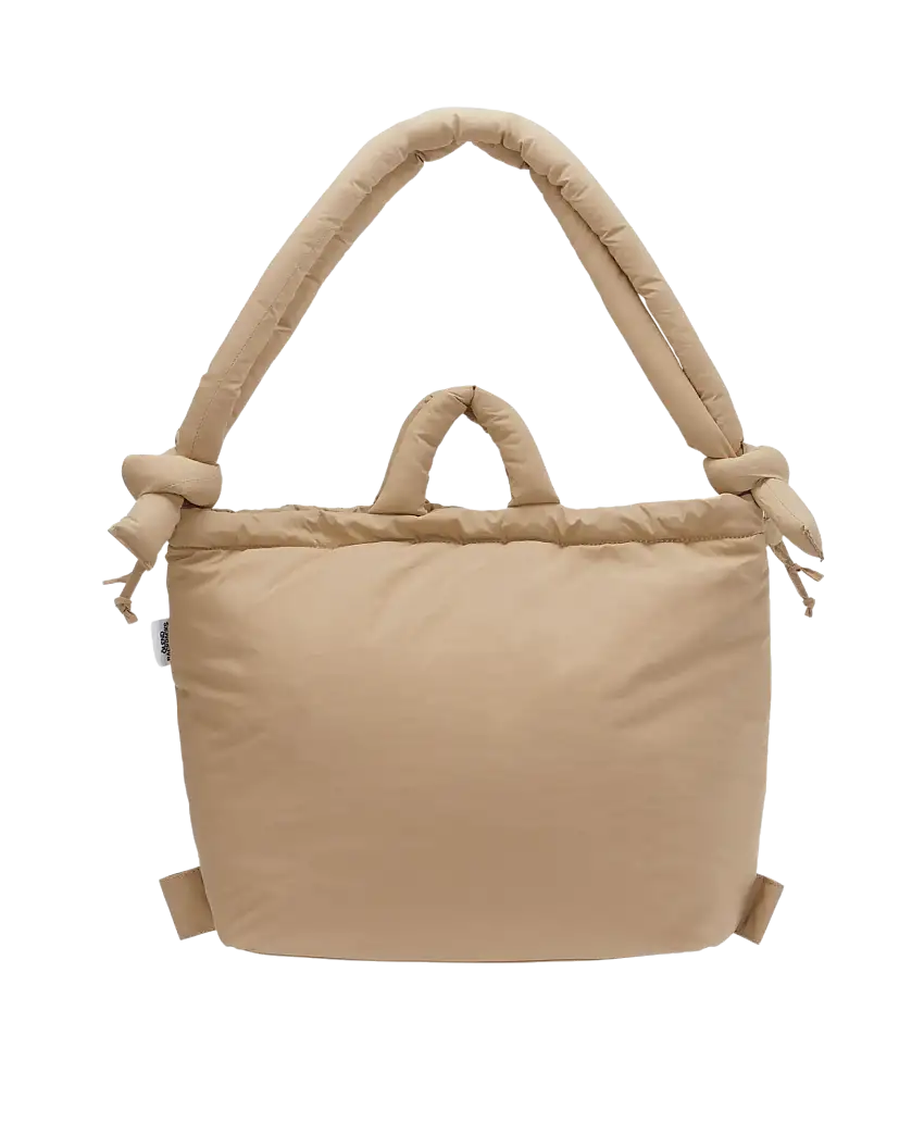 Bolso Mochila ÖLEND Ona Soft Bag Beige