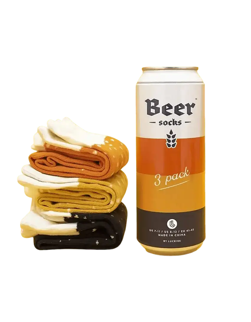 Pack de 3 Calcetines de Cerveza