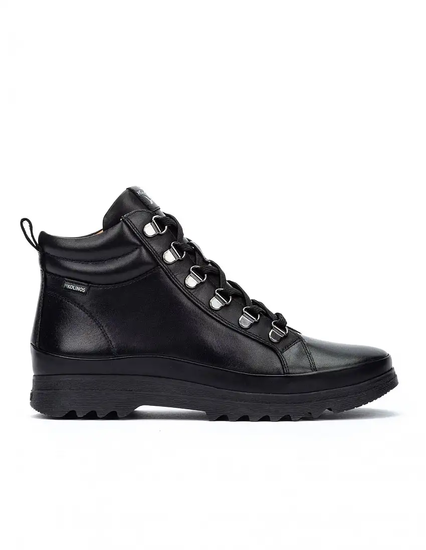 PIKOLINOS Botín Cordones Vigo Negro