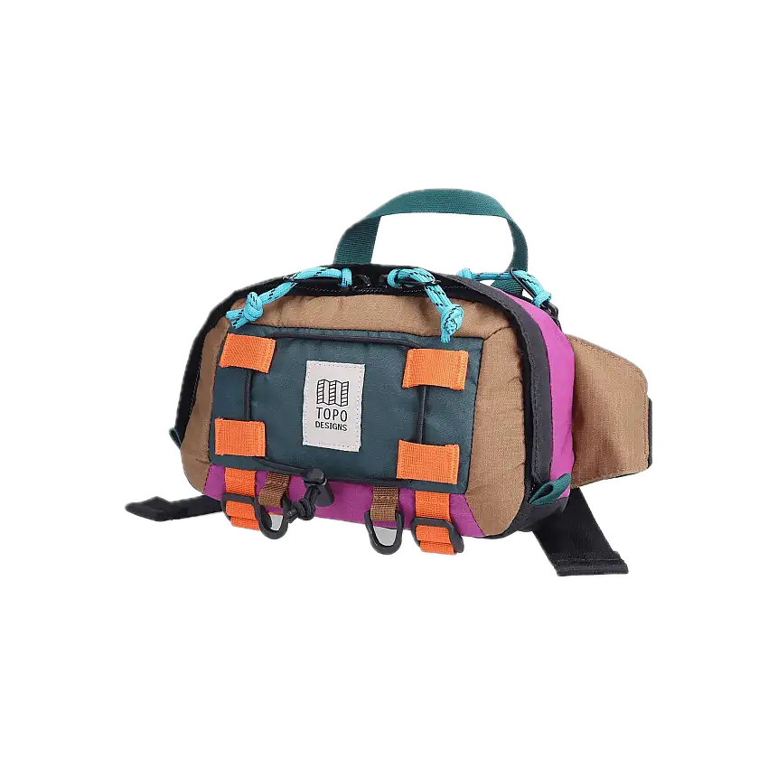 Riñonera Topo Designs Mountain Hip Pack Botanic Green Grape