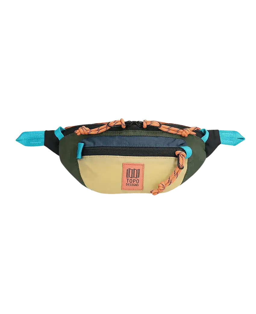 Riñonera TOPO DESIGNS Mountain Waist Olive Hemp