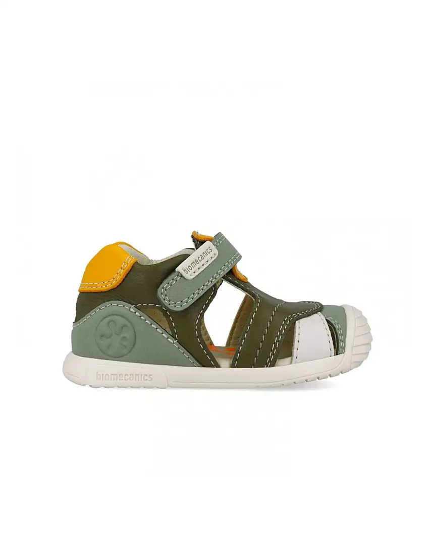 Sandalia BIOMECANICS 252126-B788 Militar Niño.