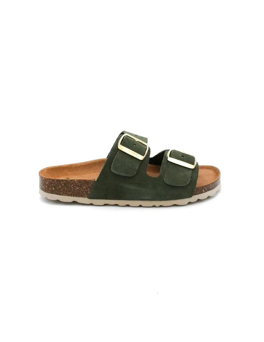 Sandalias AUTENI BE CONFORTABLE 0747 Verde Mujer