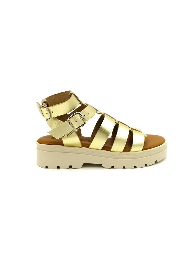Sandalias PATRICIA MILLER 65350 Platino Mujer