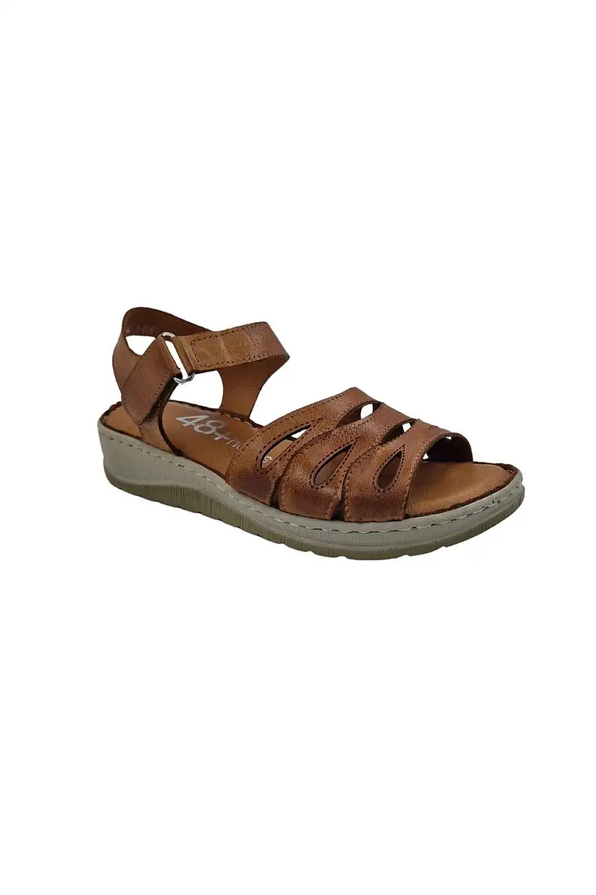 sandalias planas 48horas cuero 514301