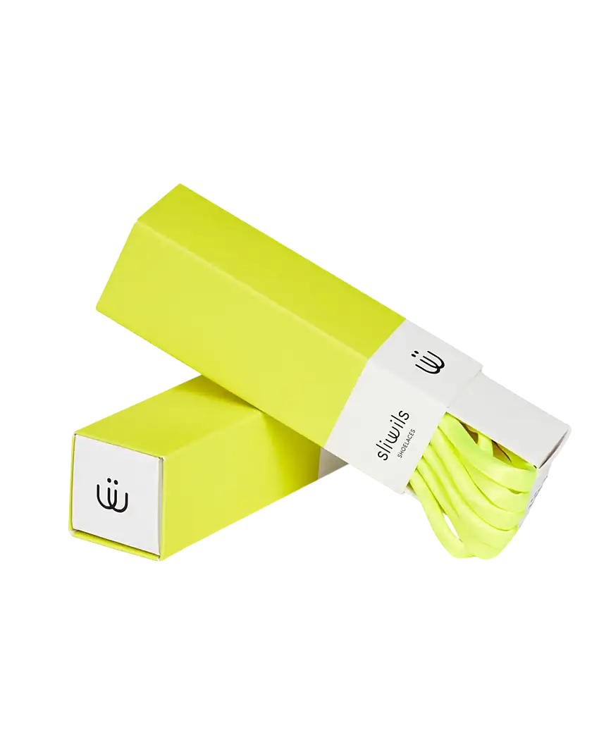 Cordones SLIWILS Amarillo Fosforito