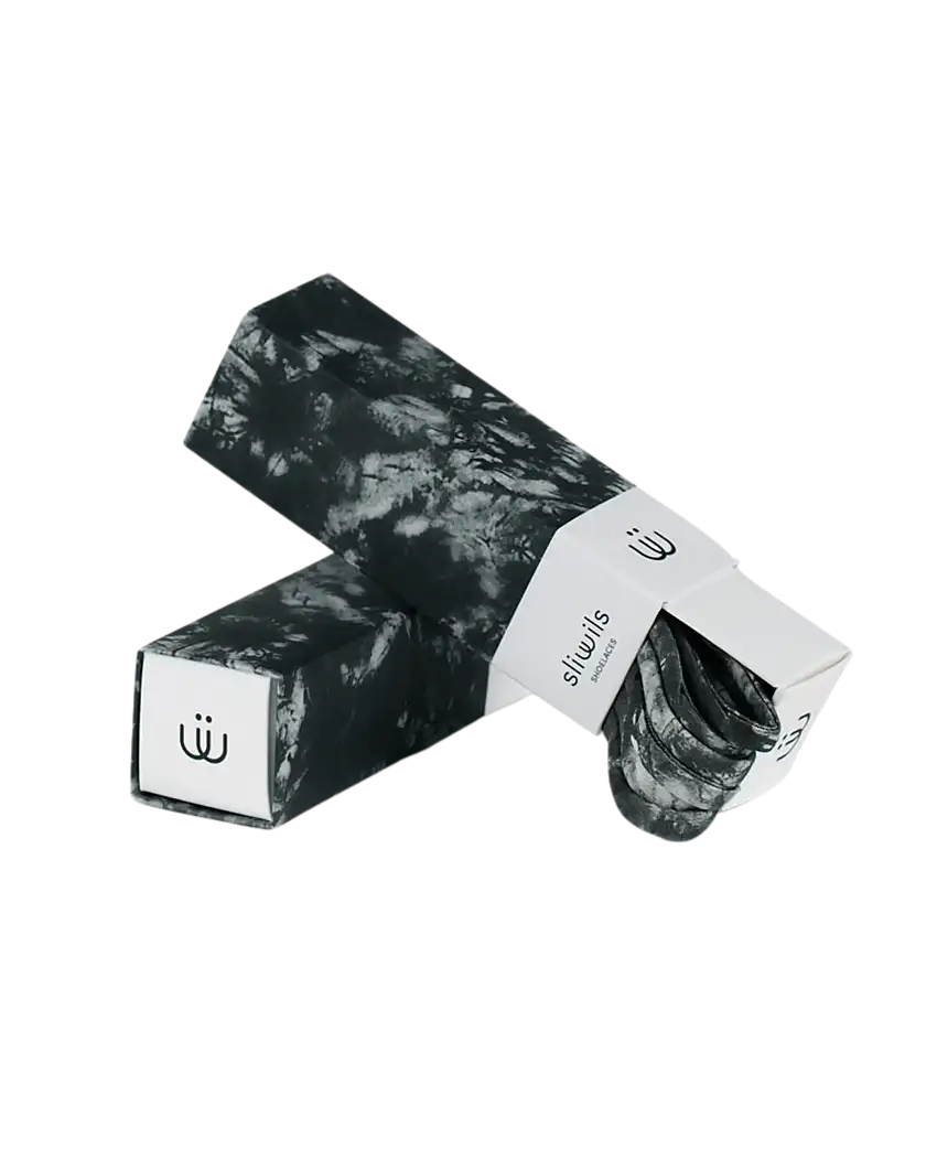 Cordones SLIWILS Tie-Dye Negros