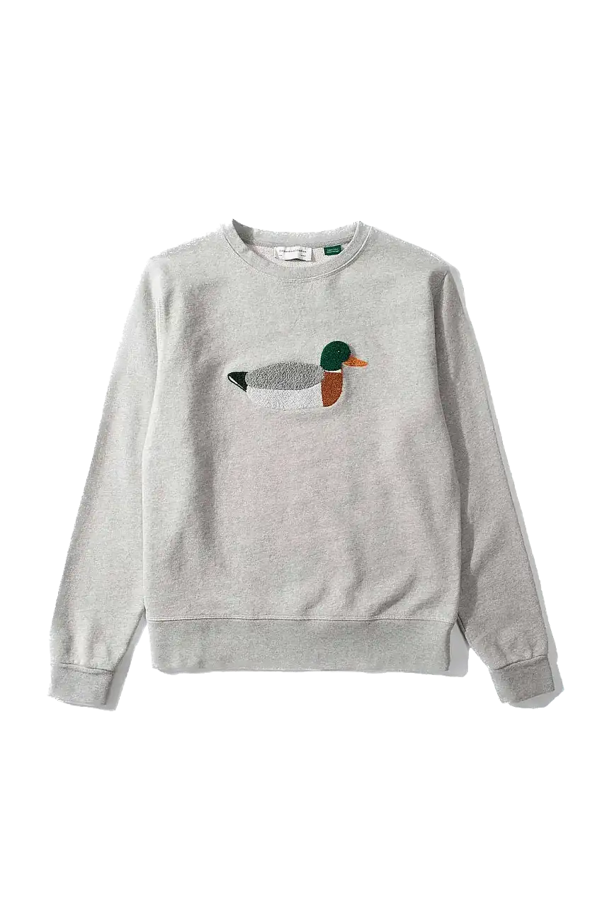 Sudadera Edmmond Studios Duck Hunt Plain Grey