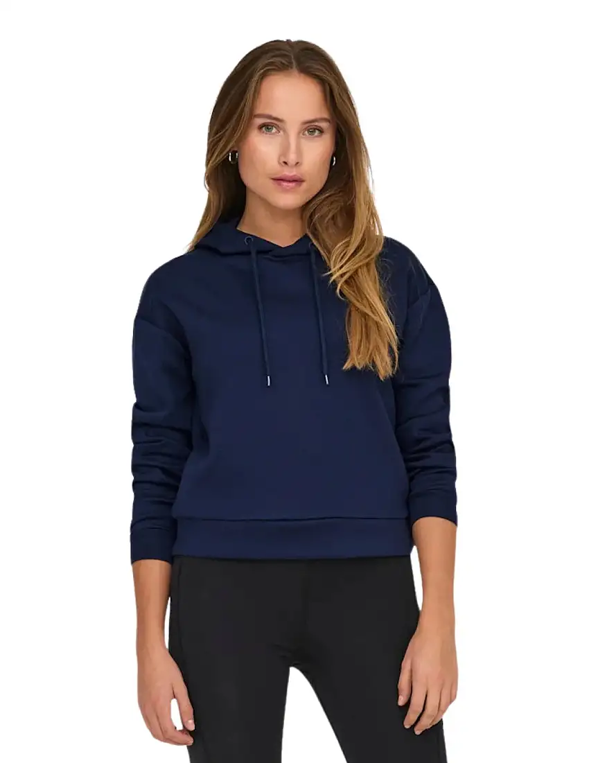 Sudadera Capucha ONLY PLAY Lounge Azul Marino