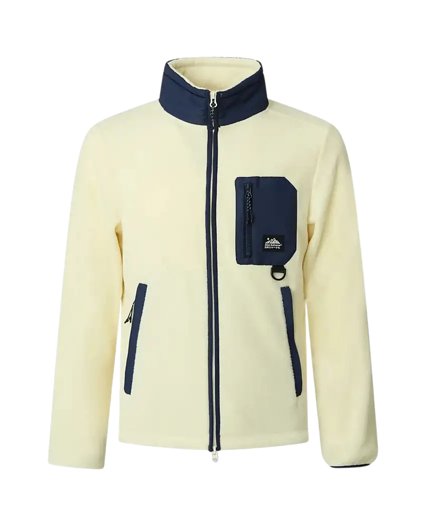 Chaqueta BLUE BANANA Unisex Off-White Tent Polar Jacket