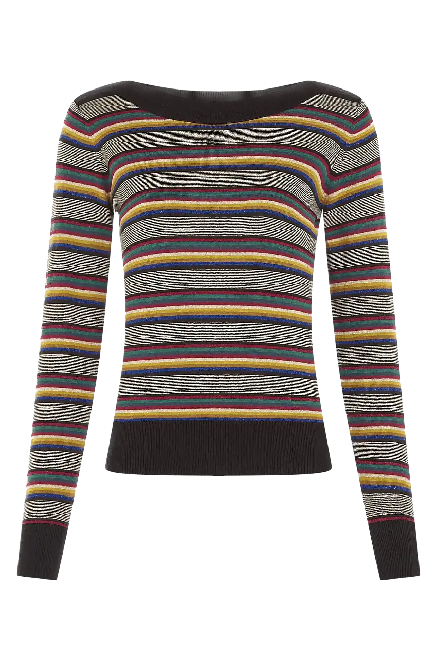 Top King Louie Audrey Sixties Stripe