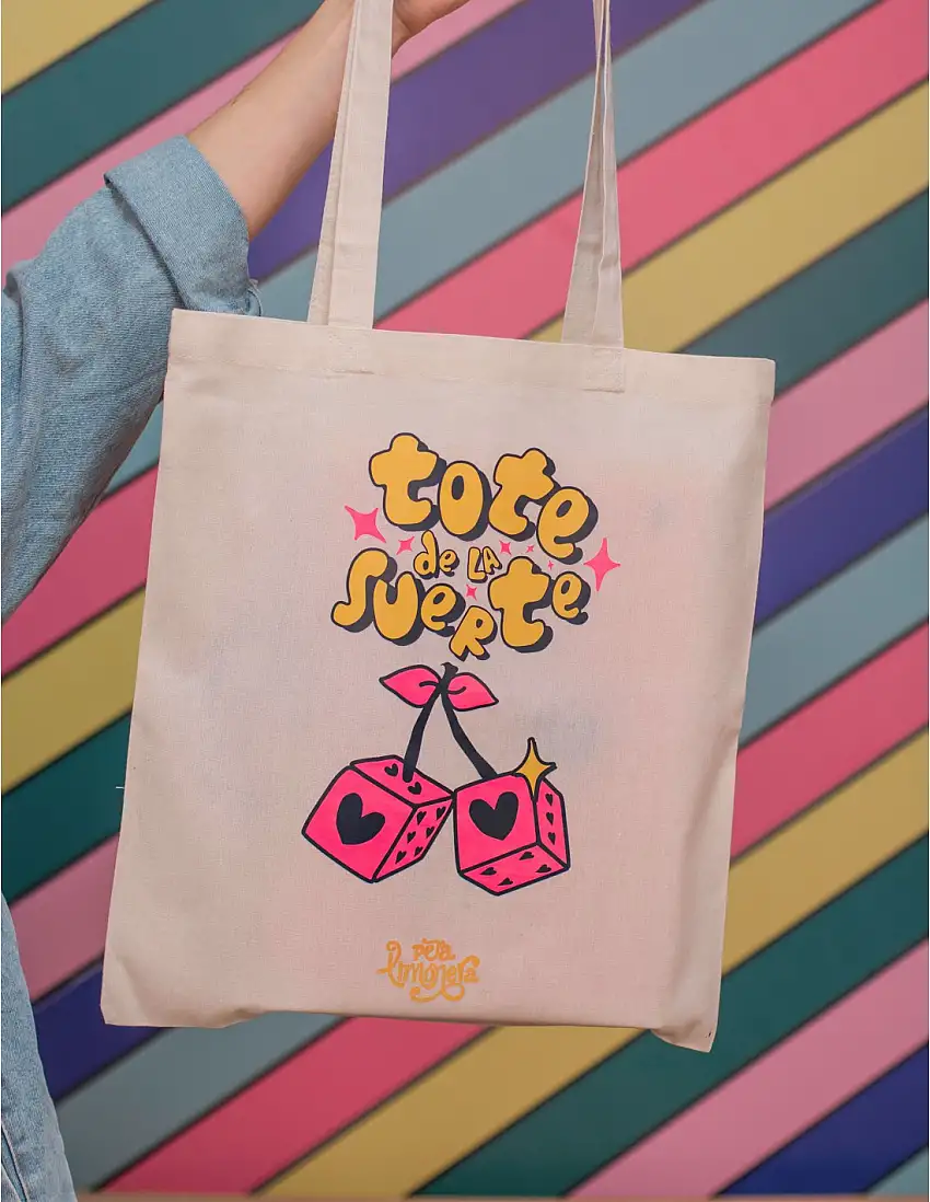 Tote Bag Original Suerte PERA LIMONERA