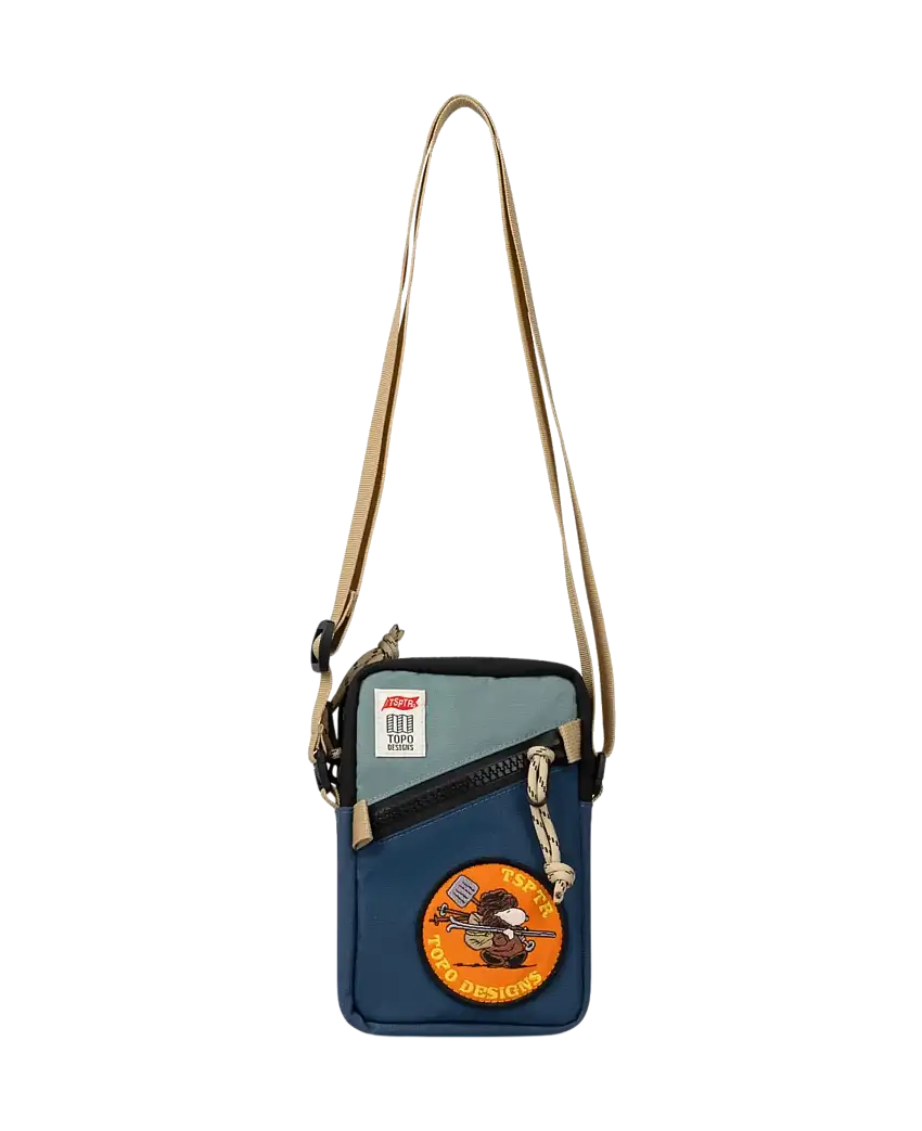Bolso TOPO DESIGNS x TSPTR Mini Shoulder Slate Blue Dark Denim