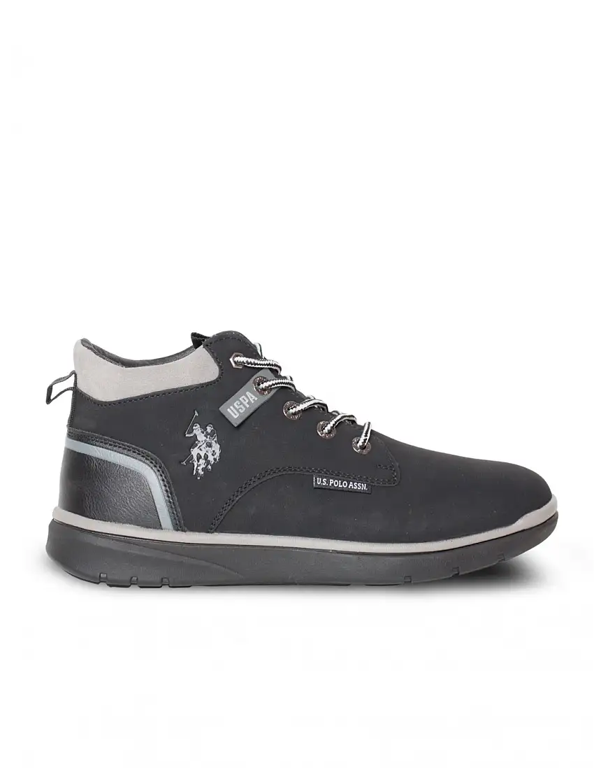 U.S. POLO ASSN. Botín Deportivo Negro
