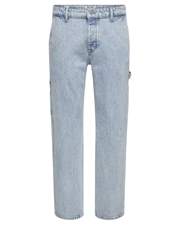 Vaqueros ONLY&SONS Sedge Straight 1087TAI Light Blue