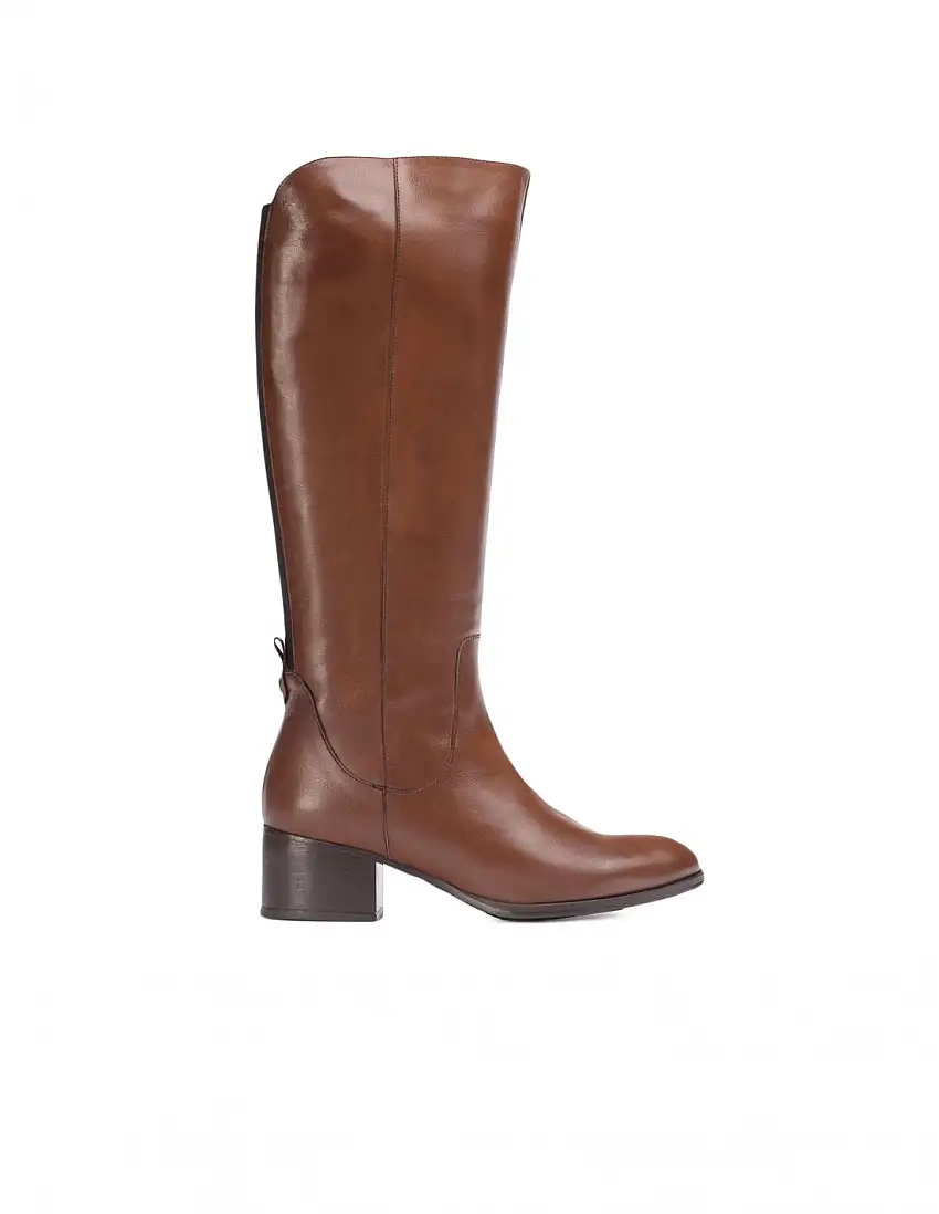 WONDERS Botas Altas Piel Marrones