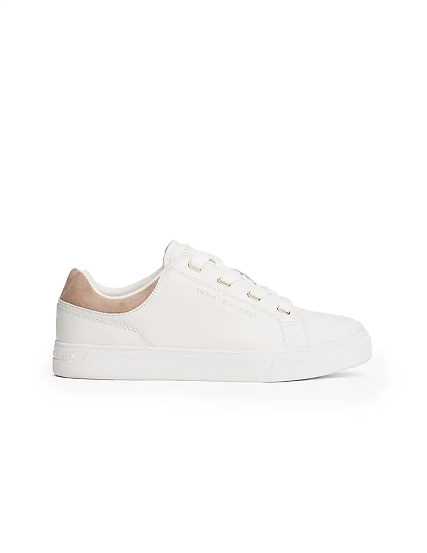 Zapatilla piel cupsole Tommy Hilfiguer FW0FW08816 Mujer