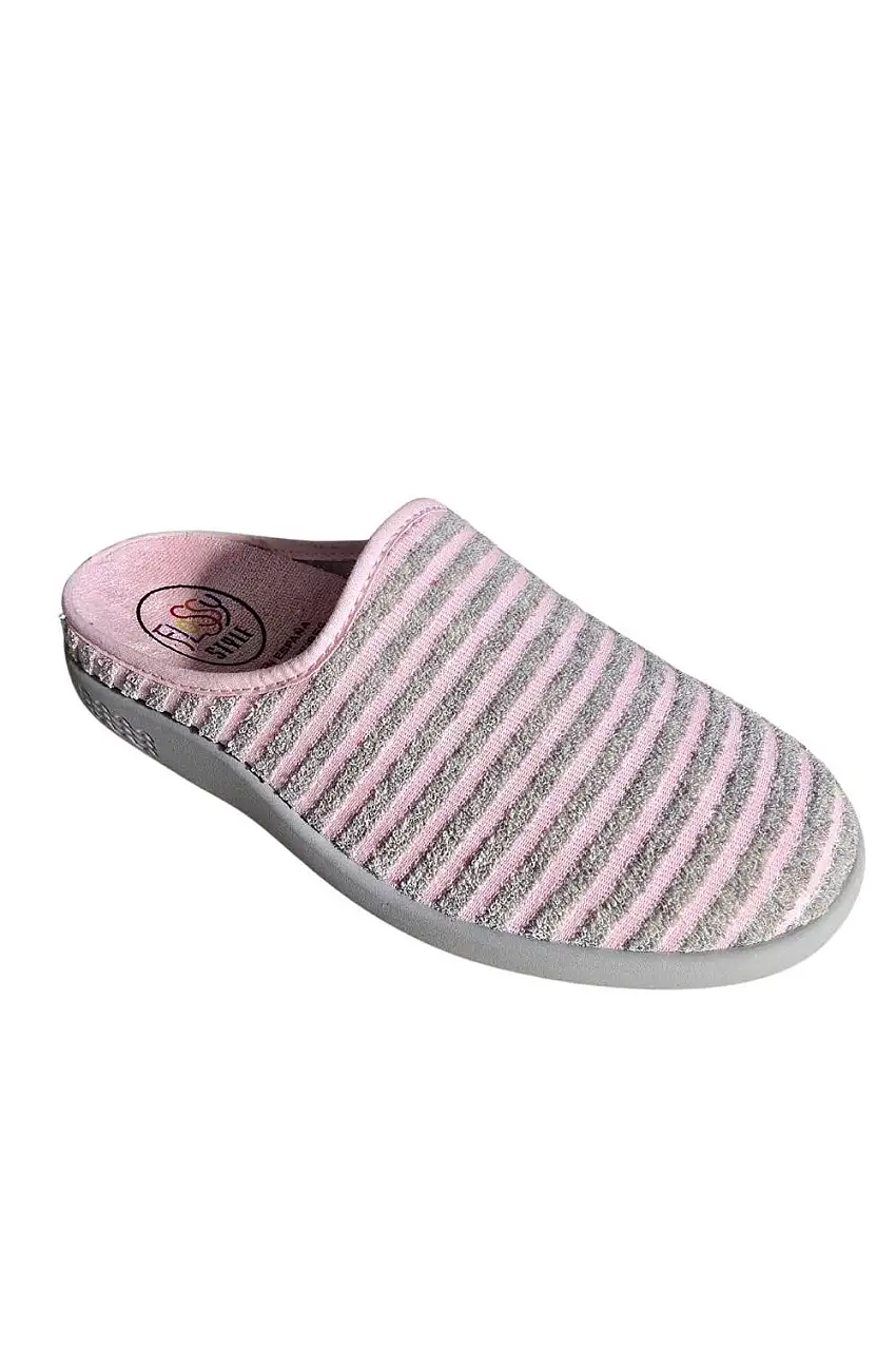 Zapatillas casa abiertas Javer rosa 26-252
