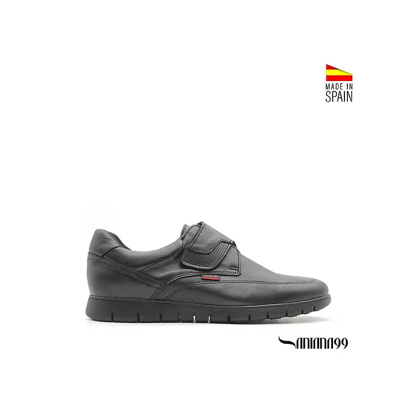 Zapato 24h velcro negro
