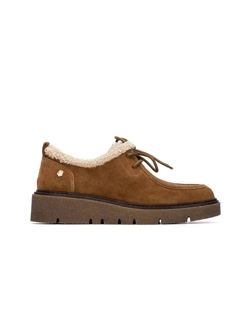 Zapato Borreguillo Carmela 162669 Camel Mujer