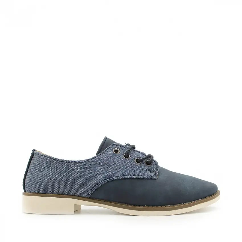 Zapato ceremonia azul jeans