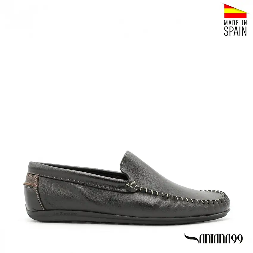 Zapato mocasín kiowa negro