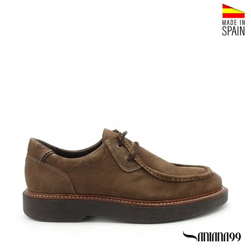 Zapato wallabee taupe