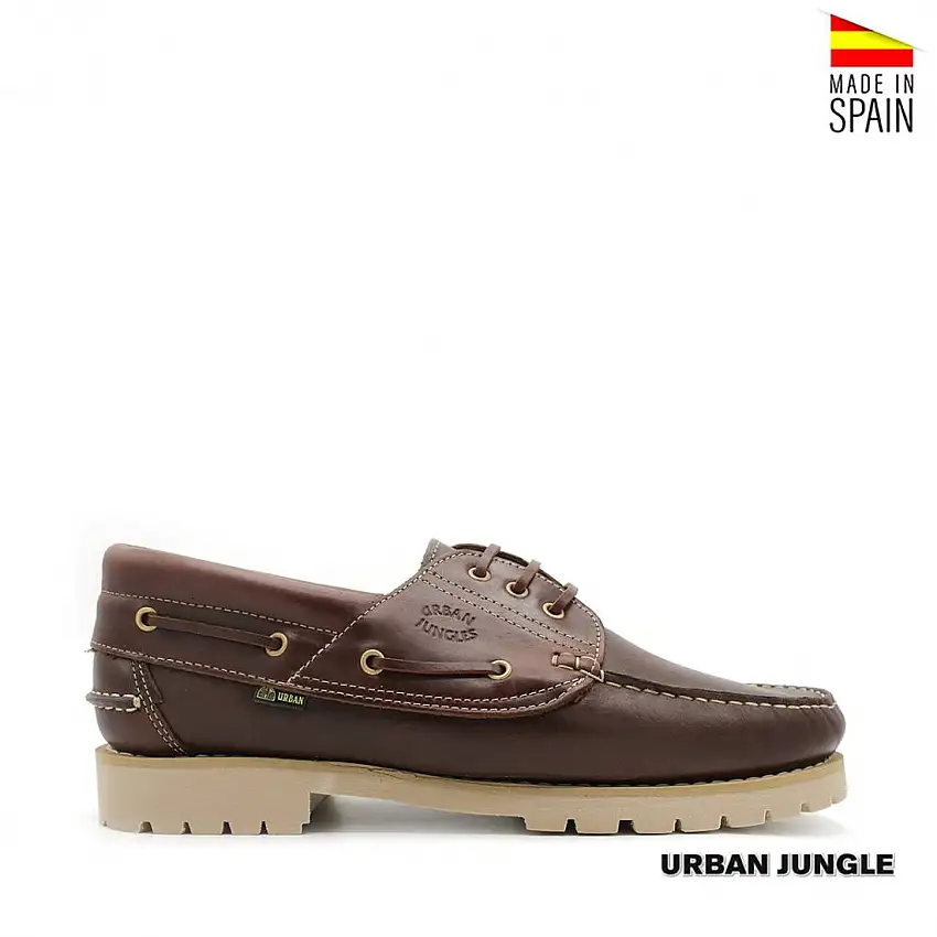 Zapatos náuticos tallas grandes cuero