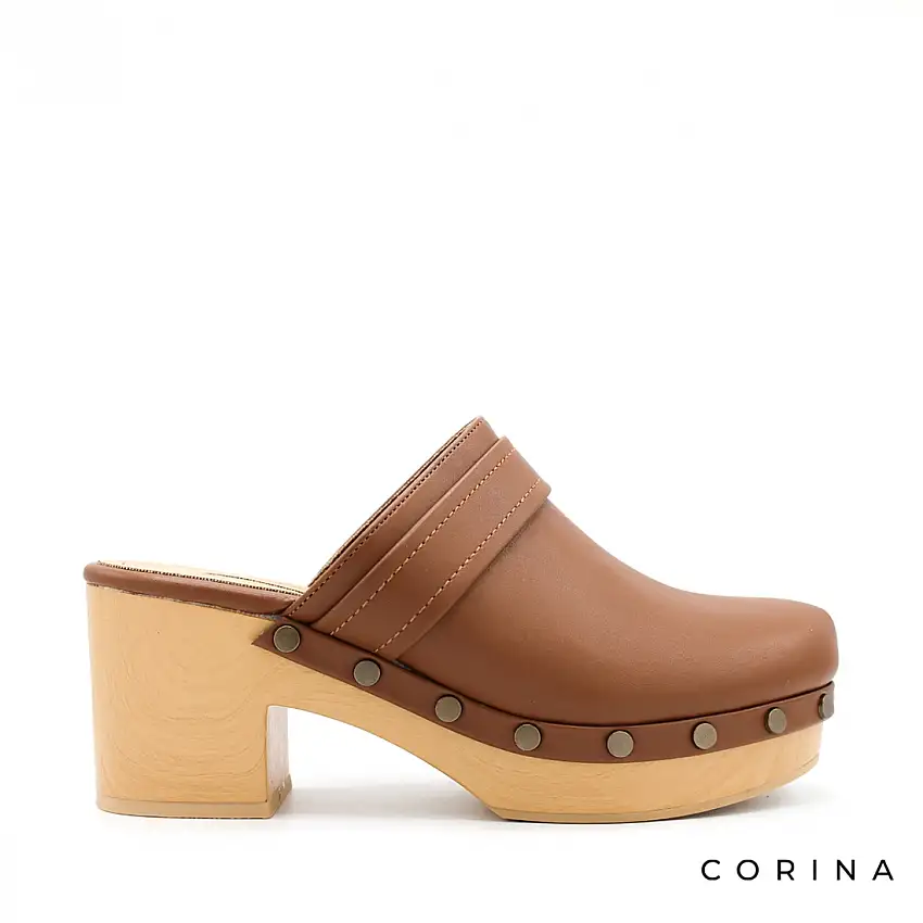 Zueco cuero M4416 corina